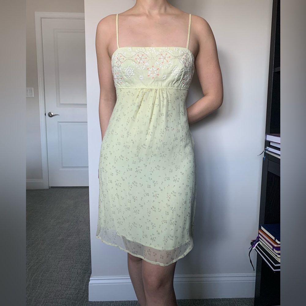 FRENCH CONNECTION (EUC)✨MINT GREEN SUNDRESS